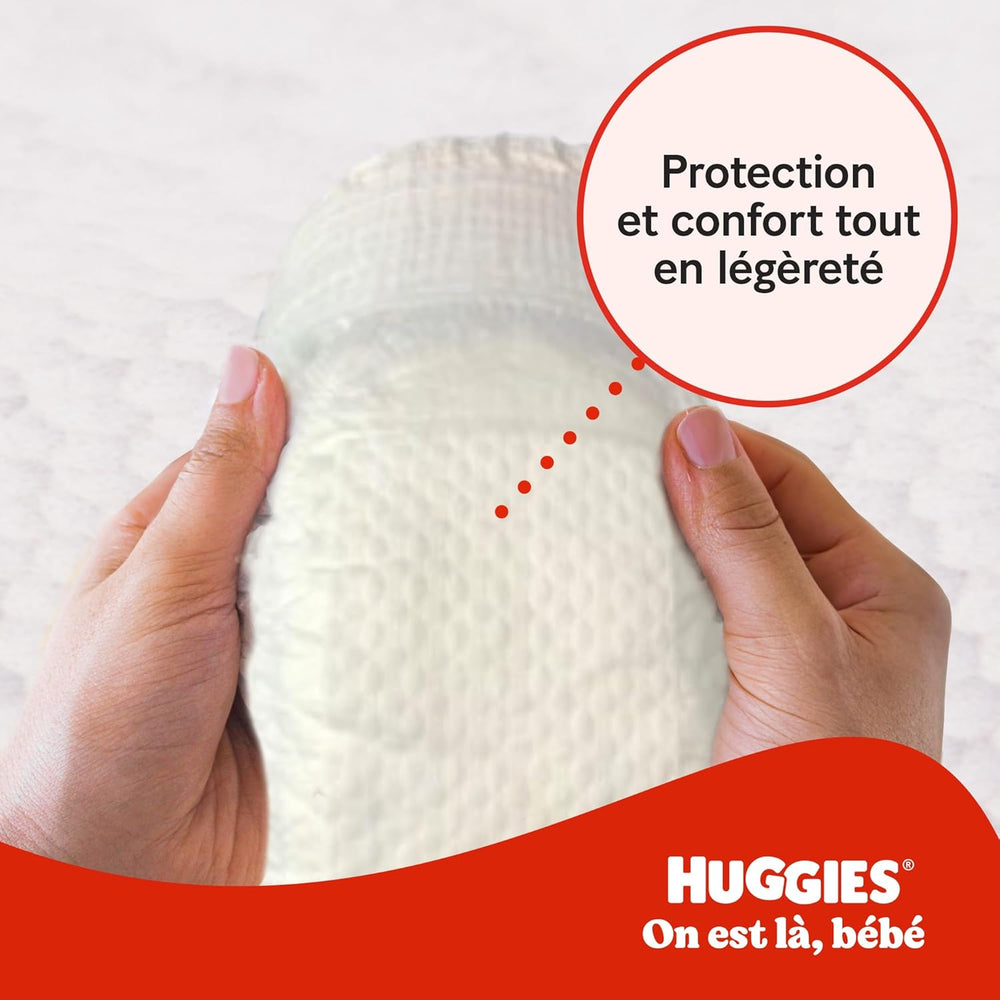Couches pour bébé Huggies Little Movers, motif Disney, taille 6, 102 pièces (3 x 34), boîte mensuelle