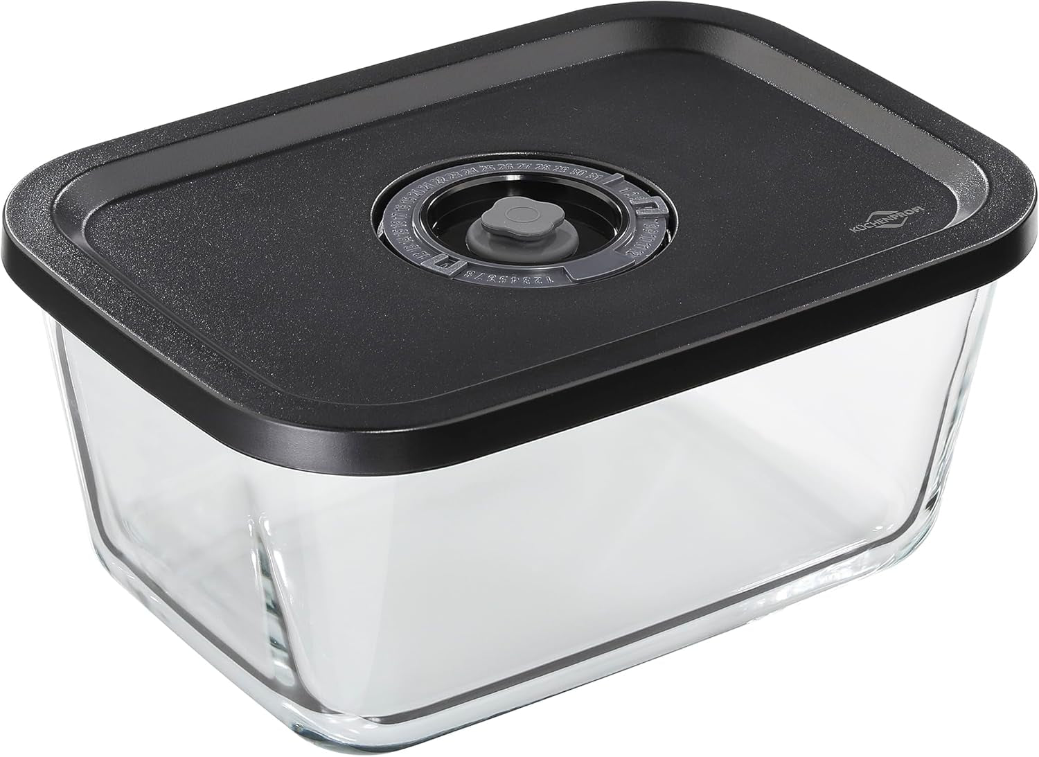 Ensemble sous vide Küchenprofi EASYFRESH | Ensemble de 7 pièces | 1x pompe à vide électrique, 1x pot sous vide S, M et L, 3x sacs sous vide 22x21 cm | verre borosilicaté, plastique de haute qualité | préparation et conservation Boîtes de conservation alimentaire Naty Shop Boîte sous vide L