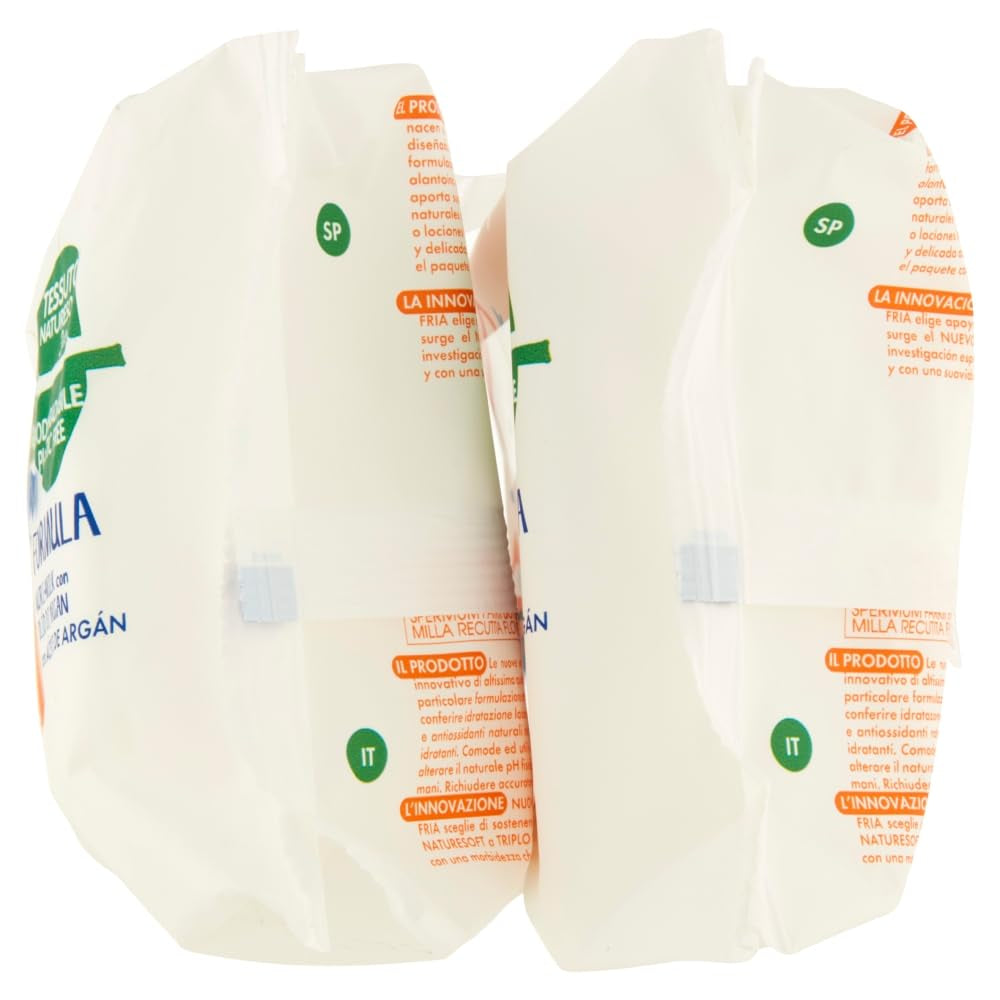 Lingettes humides, paquet de 2 (144 lingettes)