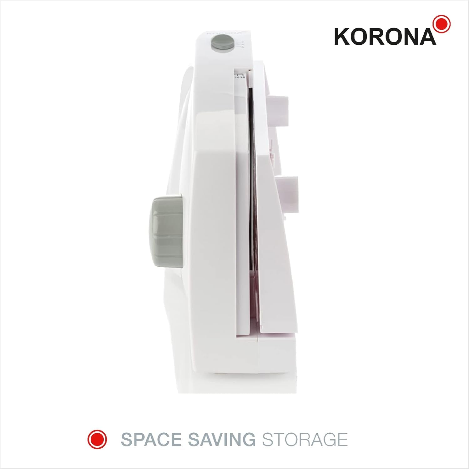 Korona 25500 Trancheuse multifonction, largeur de coupe réglable, lame inox Râpes et trancheuses Naty Shop