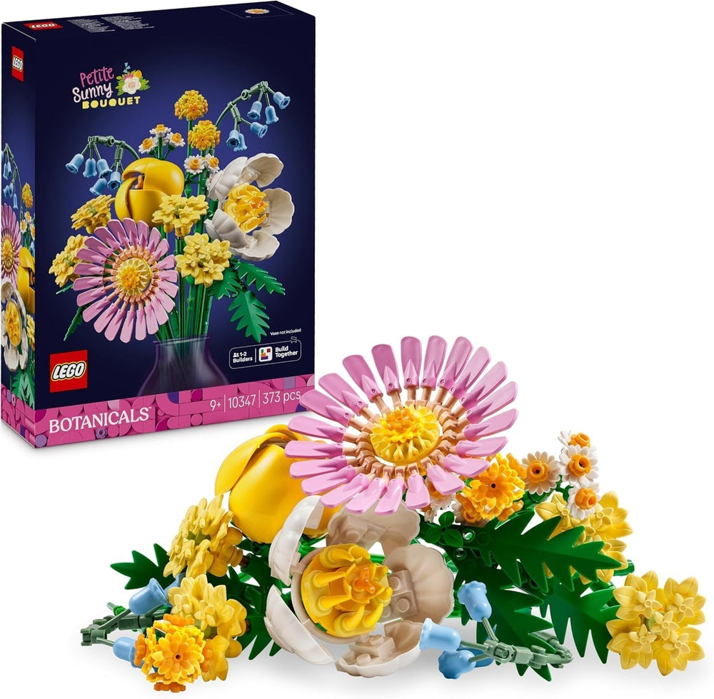 LEGO Botanicals Petit bouquet d'été - Ensemble de construction de fleurs artificielles - Incl. jacinthes, renoncules, tulipes - Idée cadeau pour femmes, mères et hommes - 10347 Jeux de construction Besuche den LEGO-Store Titre par défaut