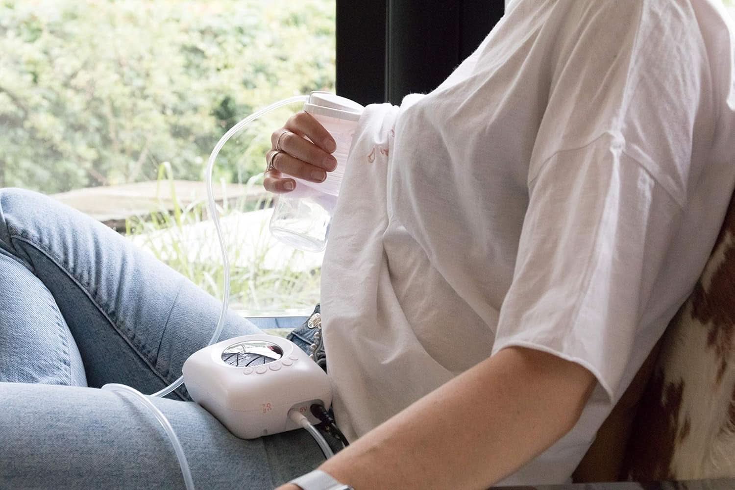 Nuby - Elektrische Milchpumpe Mit Digitaler Anzeige Accessoires Alimentation et Allaitement Bebe Naty Shop