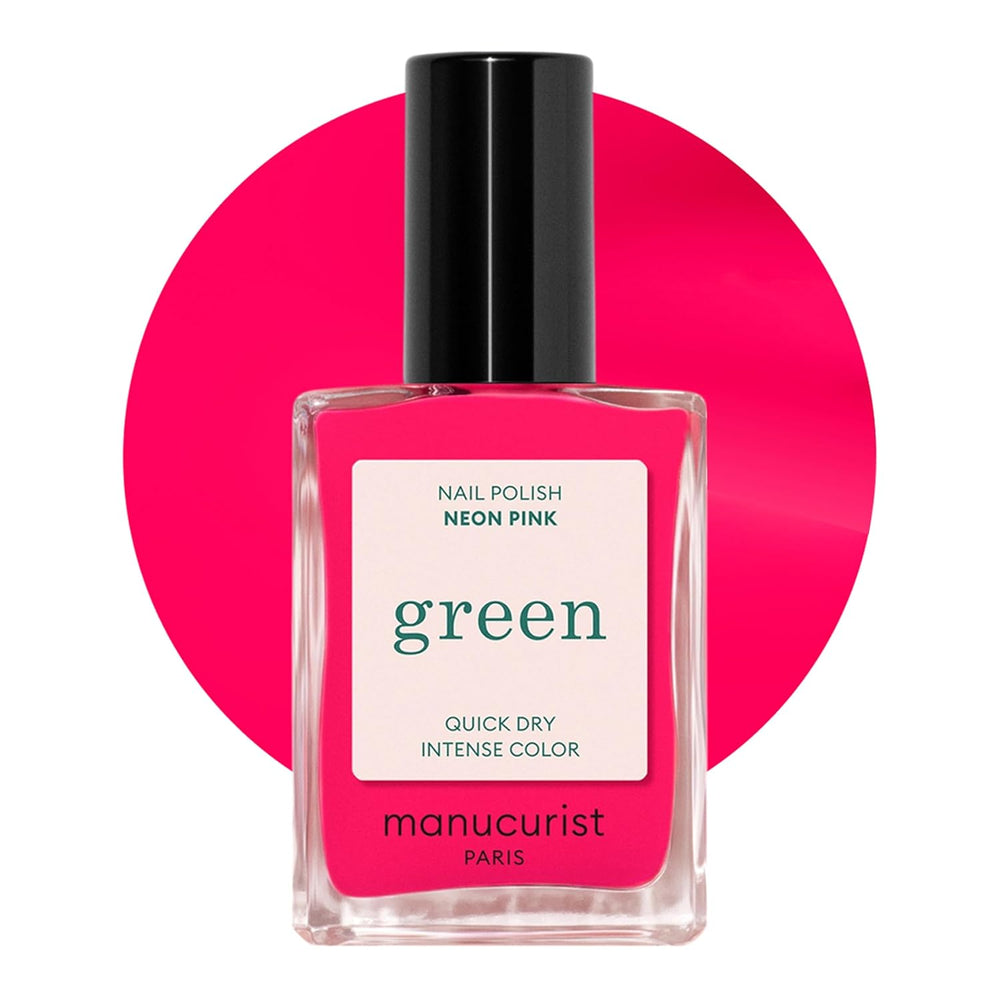 Manucurist Green - Vernis à ongles Rosy Beige Shell Beige - Vernis à ongles à séchage rapide - Ongles DIY - Vegan 12-Free - À base de plantes - Vernis à ongles - Fabriqué en France
