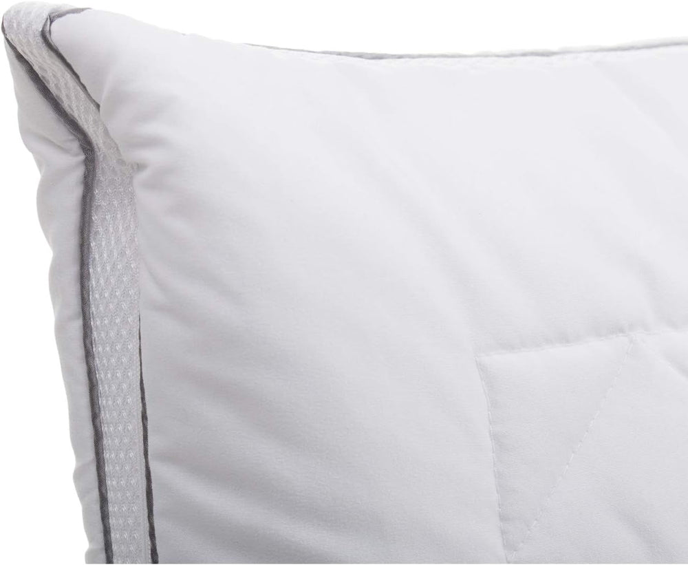 Gözze - Oreiller avec coussin intérieur 150G et ruban climatique, avec sac de recharge, 40 X 80 Cm - Oreillers standard White Naty Shop