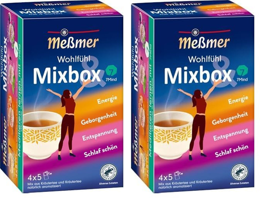 Meßmer MATCHA SPIRIT | Ceai verde cu matcha | 20 pliculețe de ceai | Vegan | Fără gluten | Fără lactoză