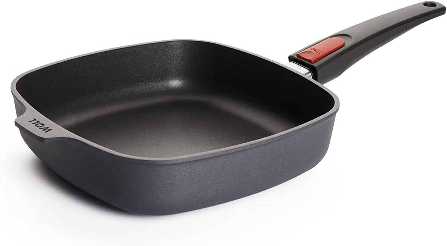 Poêle carrée Woll Diamond Lite, hauteur 6 cm - sans induction Casseroles et poêles Naty Shop 24X24 Cm