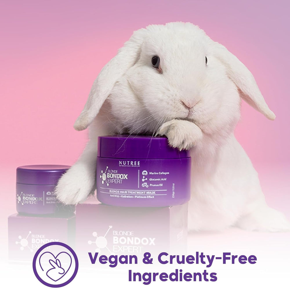 TRAITEMENT CHEVEUX BLONDE BONDOX 1kg Masque Chauffant Professionnel Violet - Huile d'Olive - restaure l'élasticité et la souplesse des cheveux, adoucit, hydrate et ajoute de la brillance Naty Shop Hair Mask