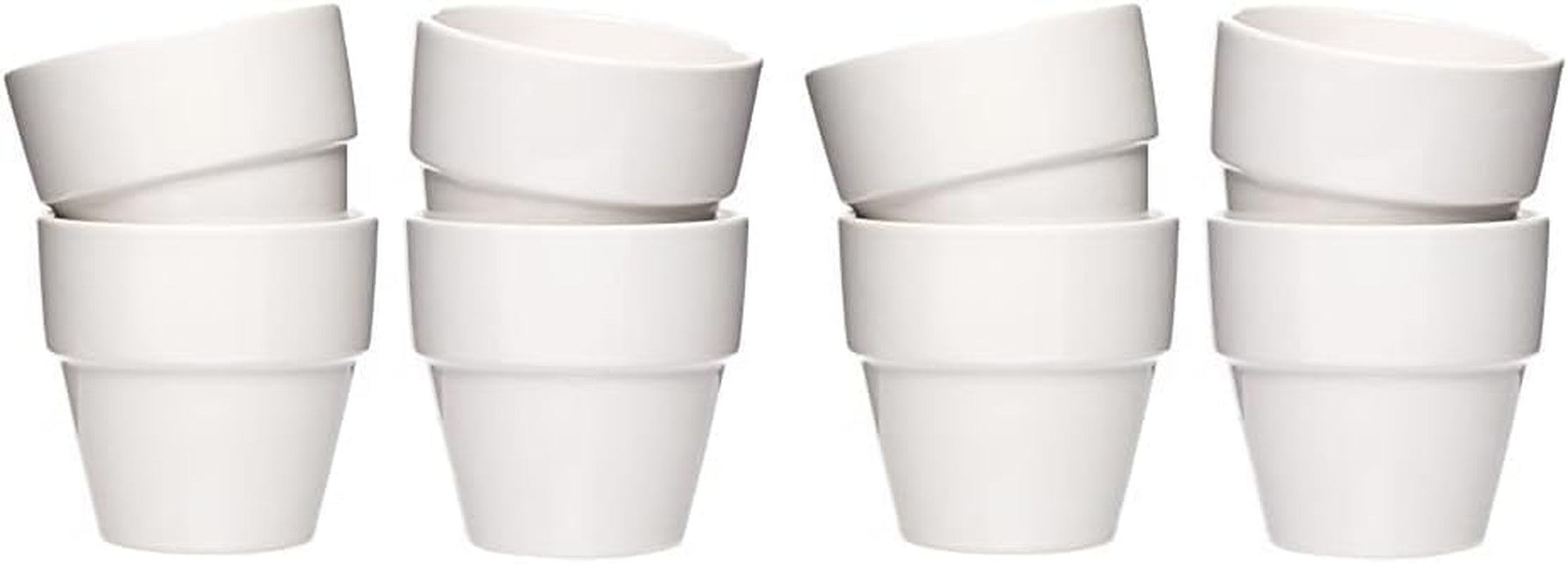 Baker Ross Mini pots en porcelaine (6 pièces), Porcelaine