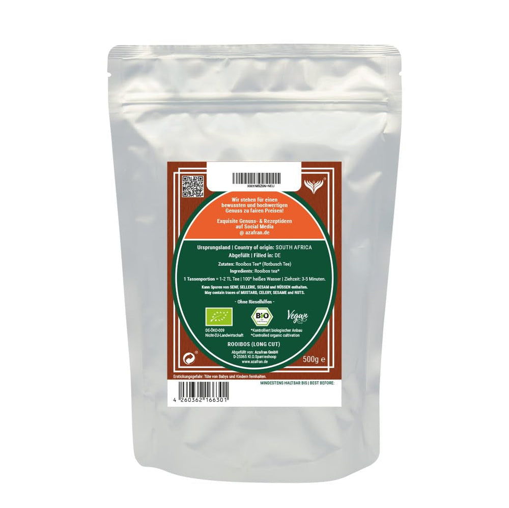 Ceai Azafran BIO Rooibos vrac - Ceai rooibos natural 500 g