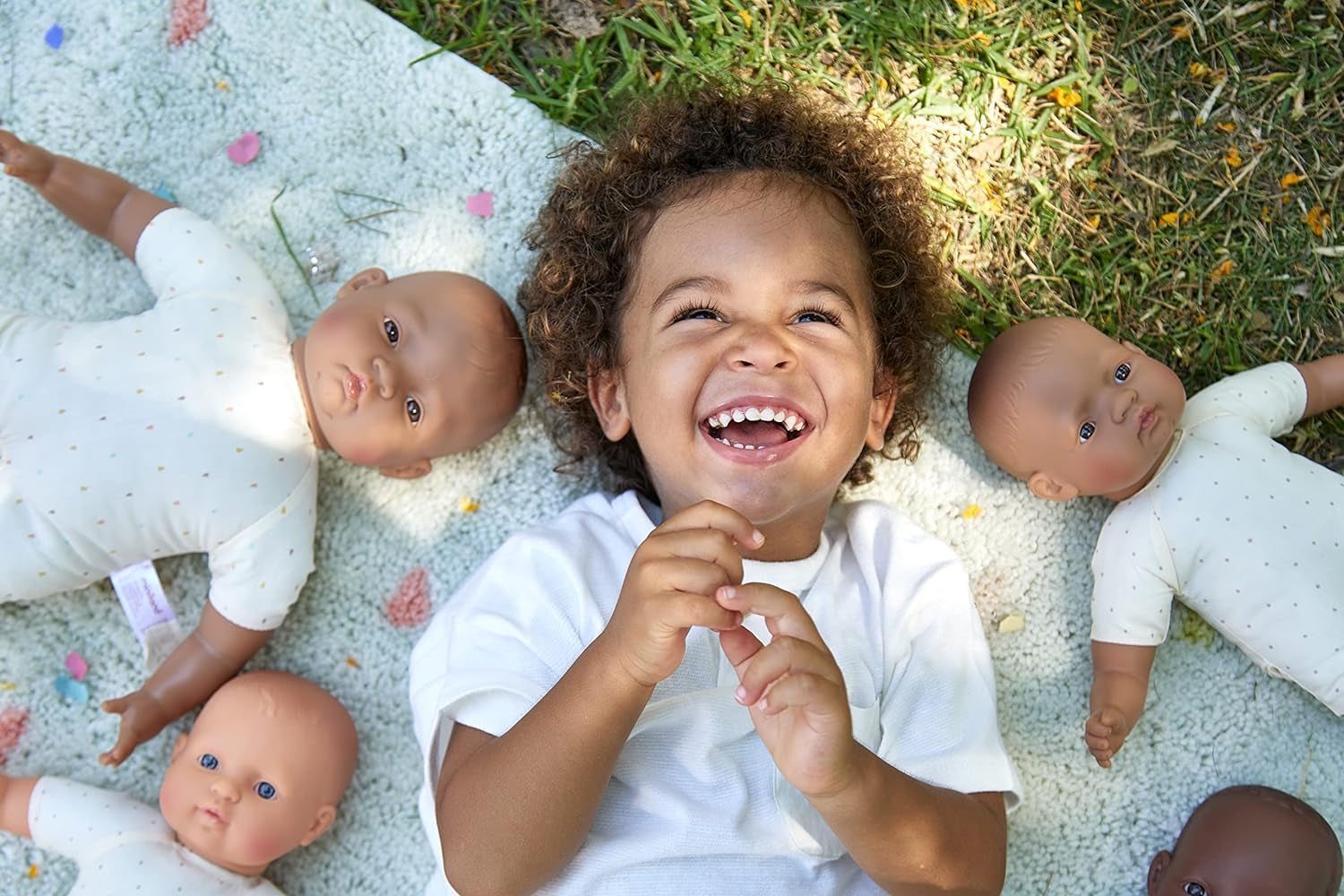Miniland Dolls: poupée européenne Babypuppe, 32 cm, avec corps souple, dans une boîte cadeau