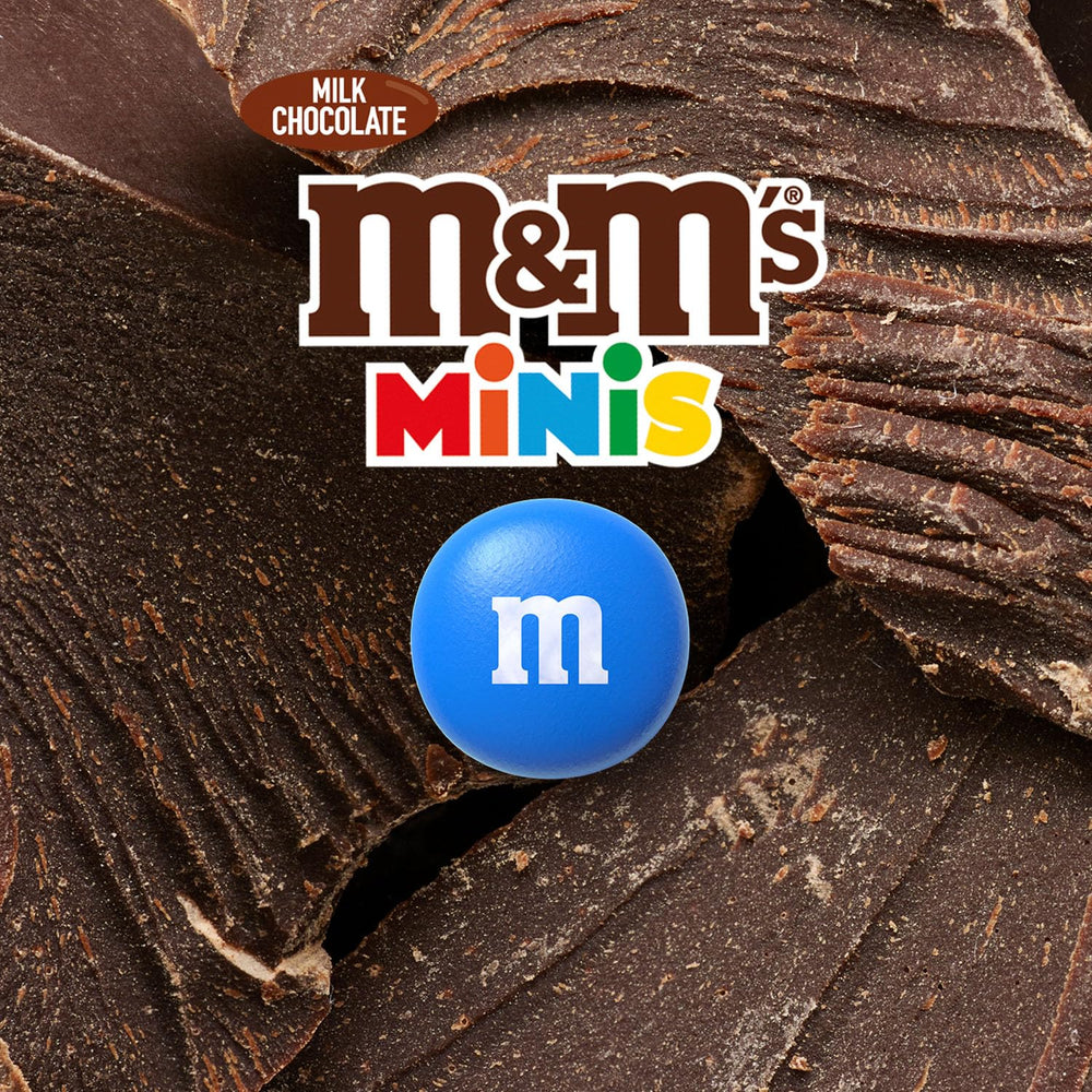 M&M's Chocolate Minis, Chocolat, 1 x 324 g, Lentilles au chocolat (324 g) (Paquet de 2)