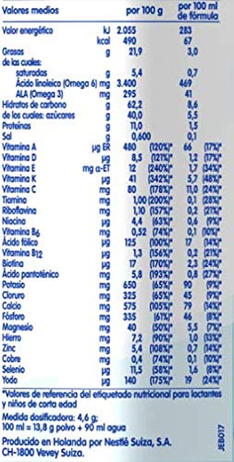 Produits laitiers 3 ENFANTS 800 G