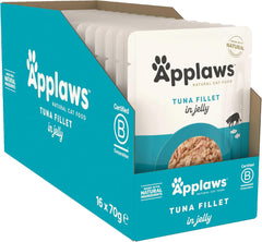 Applaws Cat Pouch Filet de Thon en Gelée 1x(16x70g)