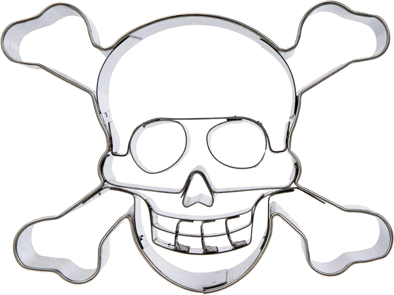 Städter crâne 9 cm en acier inoxydable, argent