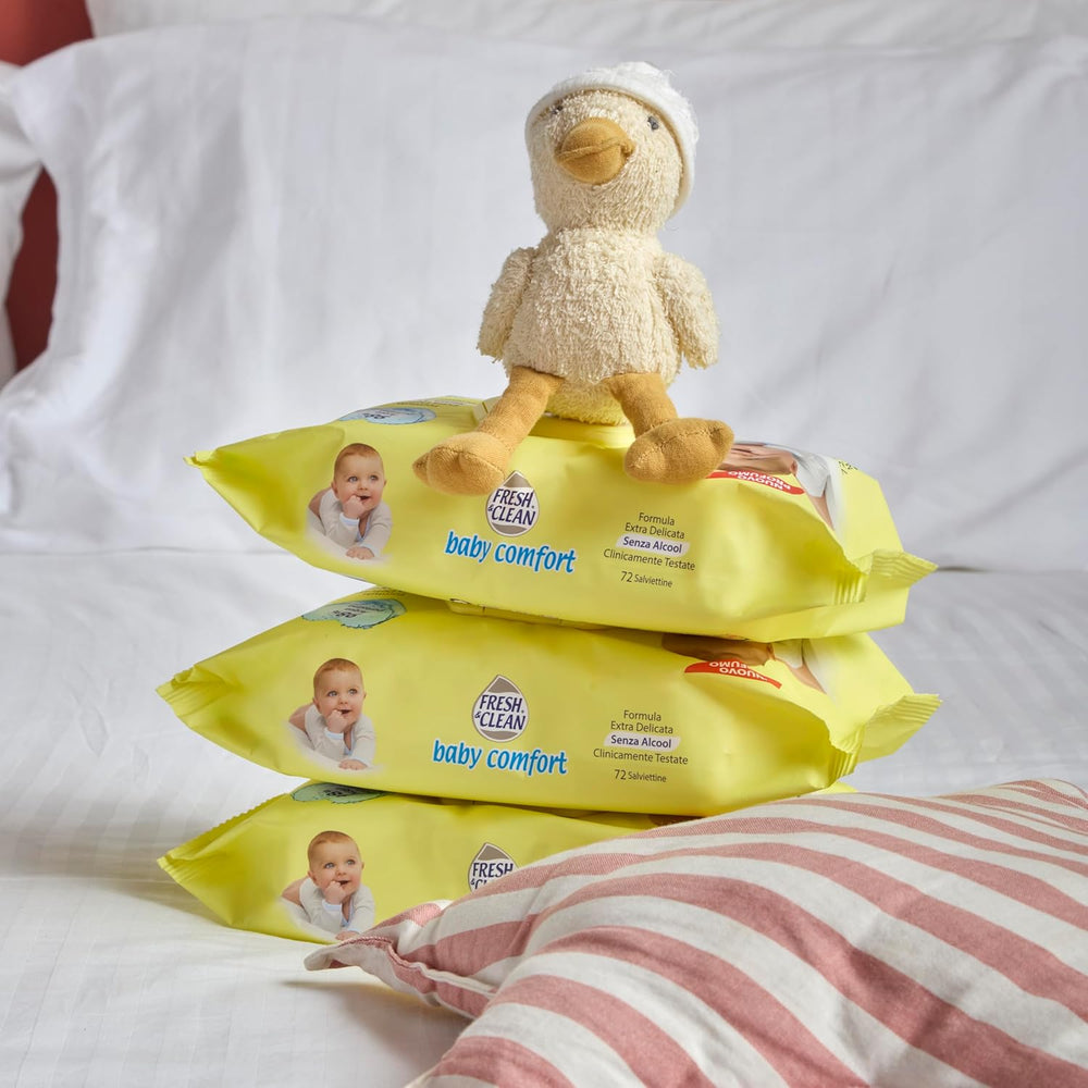 Lingettes humides, 72 pièces