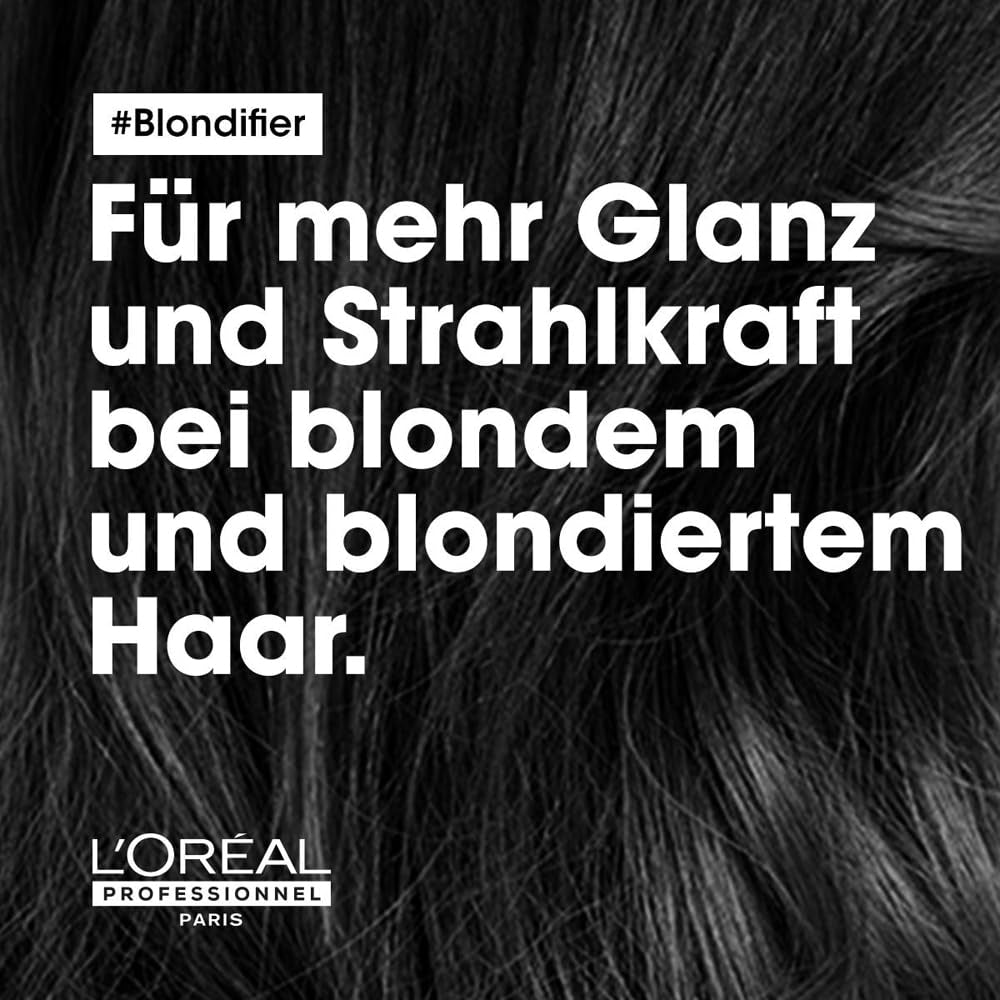 L'Oréal Professionnel | Mască hrănitoare pentru păr blond și decolorat, extract de fructe de Açai, Serie Expert, mască blondă Masca de par Naty Shop