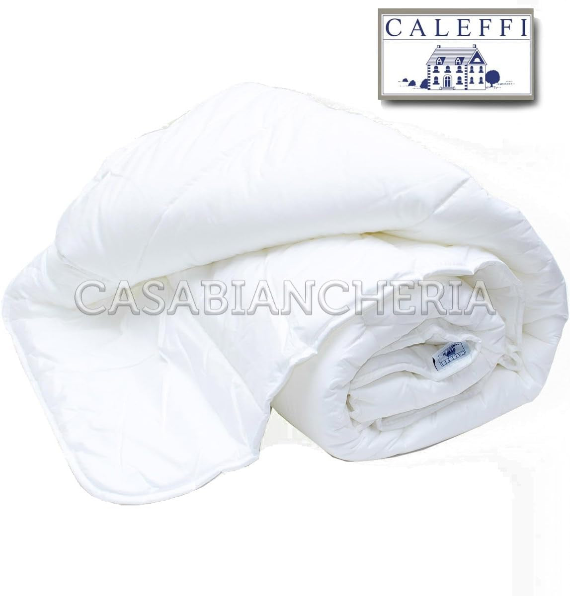 Couette en duvet Caleffi, matelassée, pour lit double, 255 X 200 Cm Couettes et couettes Naty Shop