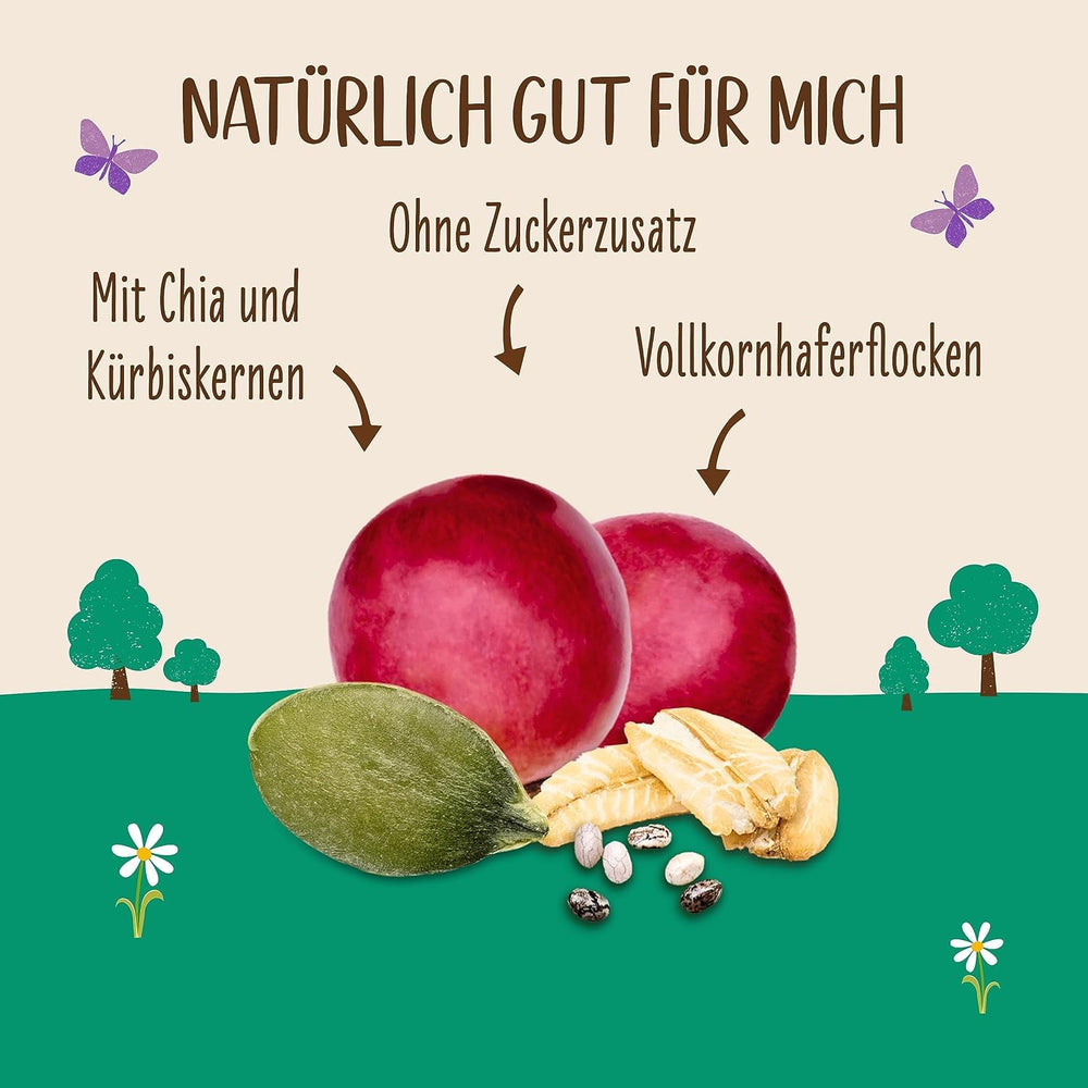 Allos muesli protéiné non sucré | Muesli biologique | Gruau | Céréales pour le petit déjeuner | Vegan (5 x 450g), 1 pièce (paquet de 5)