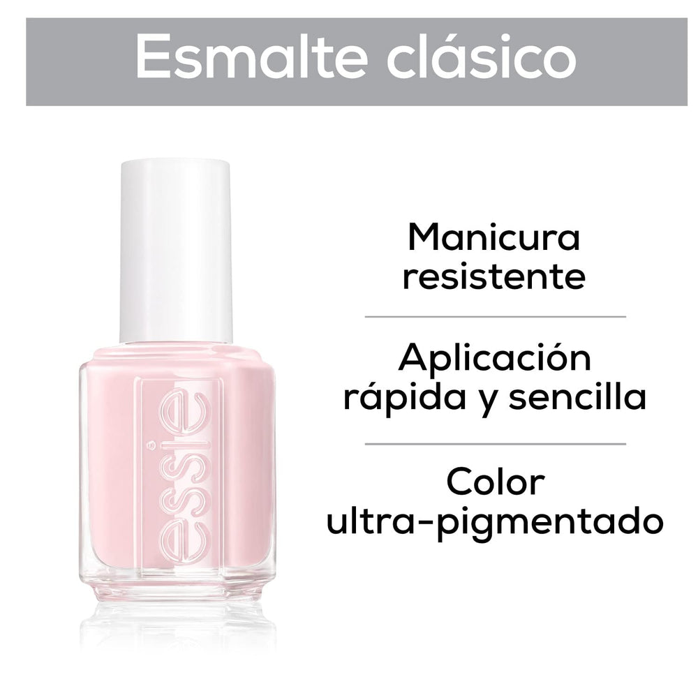 Oja Essie pentru unghii intens colorate, nr. 13 mademoiselle, Nude, 13,5 ml