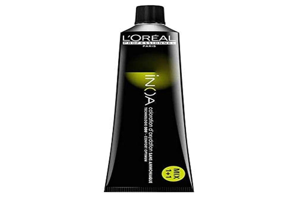 L'Oréal Professionnel INOA Colorație oxidativă fără amoniac 4 maro mediu, 1 pachet, (1x 60 ml)