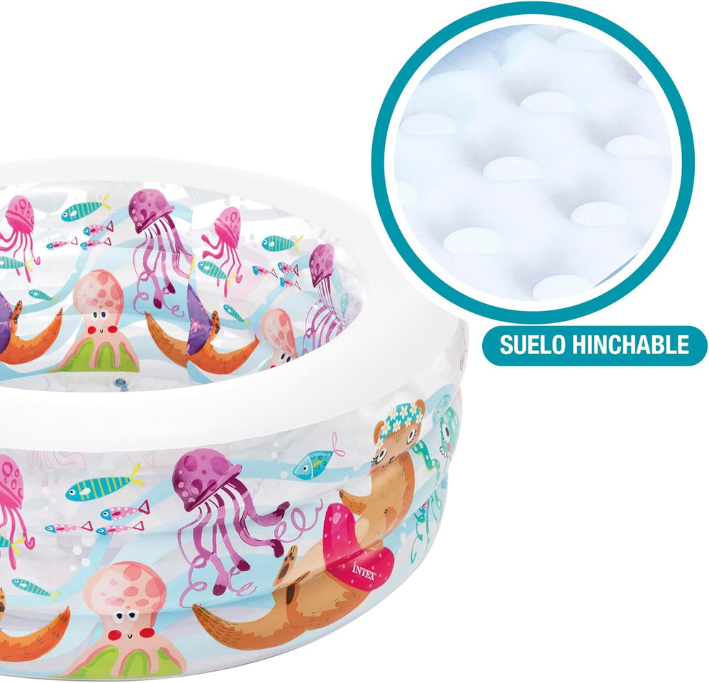 Piscine d'aquarium Intex, multicolore, 152x152x56 cm, 58480NP