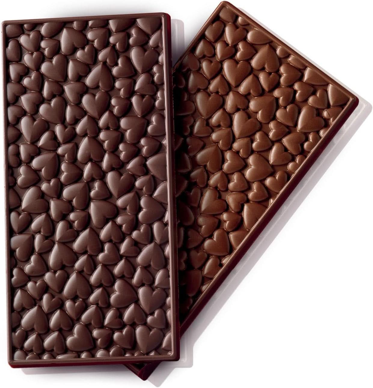 Forme Silicone Comprimés Silikomart Love 15,5 x 7,7 x H 0,9 cm, 85 ml, 1 cavité (SCG38) Cuisine Naty Shop