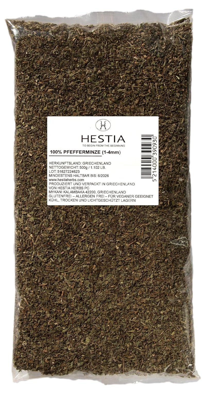 Hestia Herbs Griechischer getrechtenter Origan 500 g, sans allergènes – végétalien – sans GVO