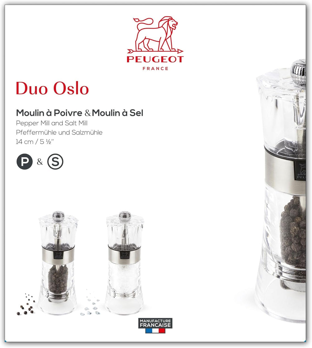 OSLO Duo acrylique/inox 14 cm Râpes et trancheuses Naty Shop