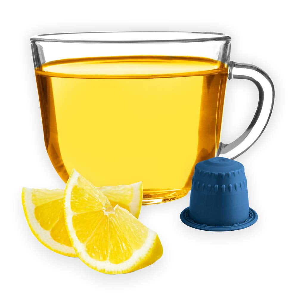 - Zitronentee - Kapselmaschinen - exclusivement compatible avec NESPRESSO - 40 capsules