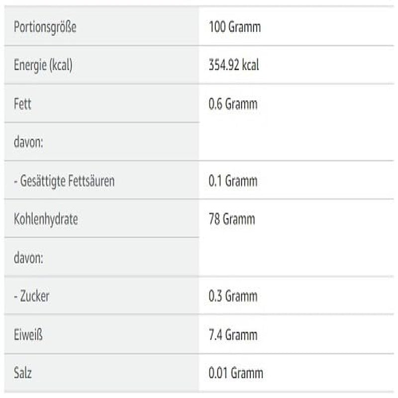 tegut... Riz basmati biologique, 500 g (paquet de 4)