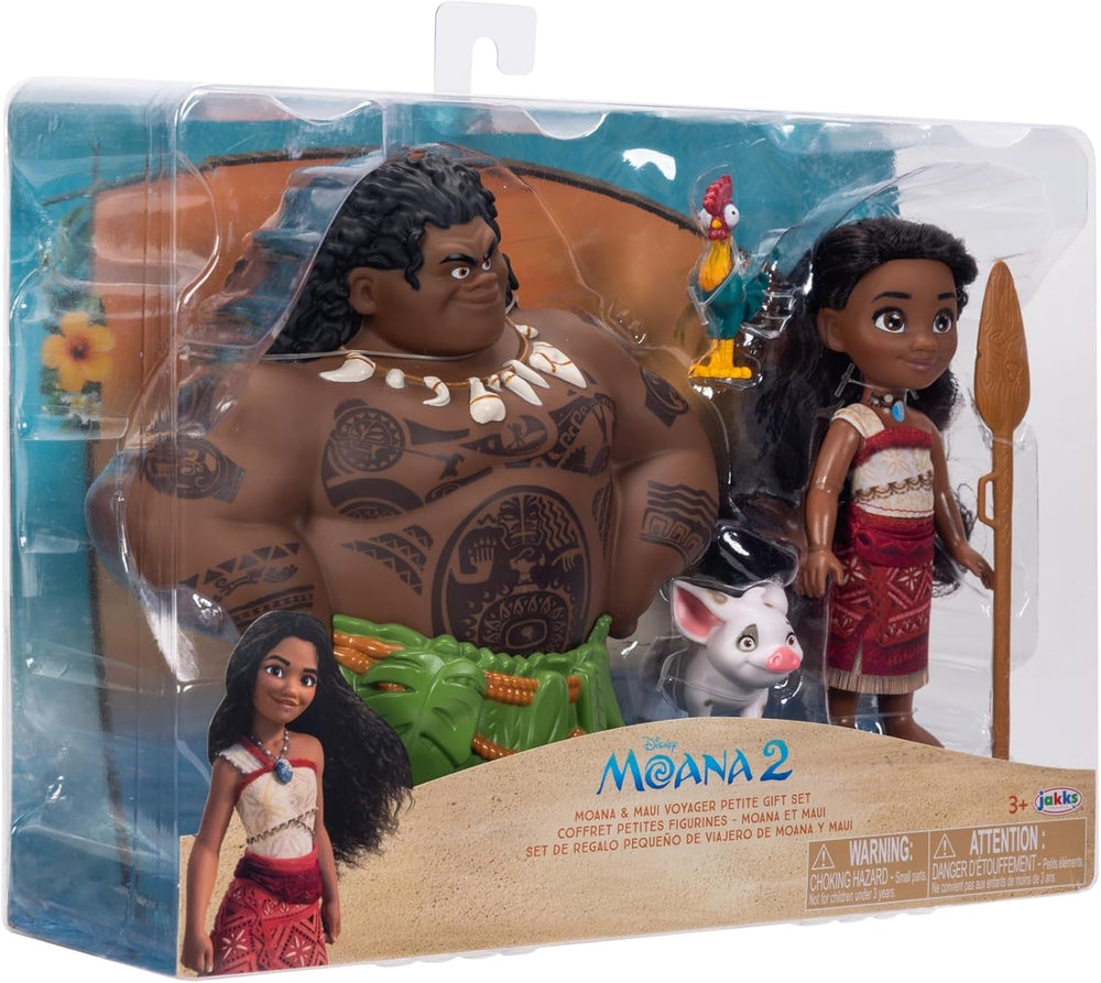 Vaiana 2 Coffret Cadeau Vaiana & Maui Poupées 15Cm Naty Shop