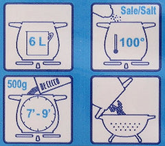 Spaghettini Pâtes à la Semola di Grano Duro, 500g