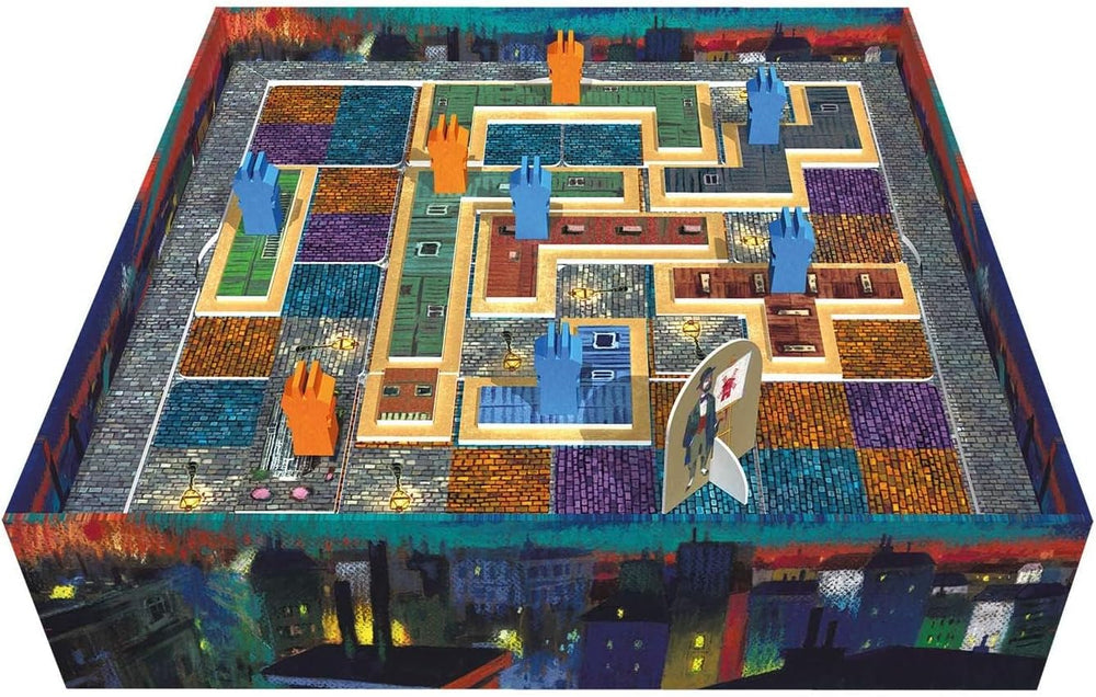 KOSMOS 680442 Paris - Ville Lumière Duel des meilleurs chantiers Jeu de stratégie à 2 joueurs avec des règles simples Jeu à 2 joueurs à partir de 10 ans