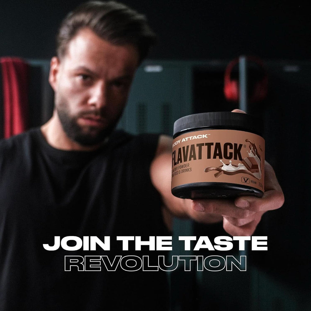 Body Attack Flavattack®, Brownie Double Choc, 250G / 83 portions Arômes Naty Shop