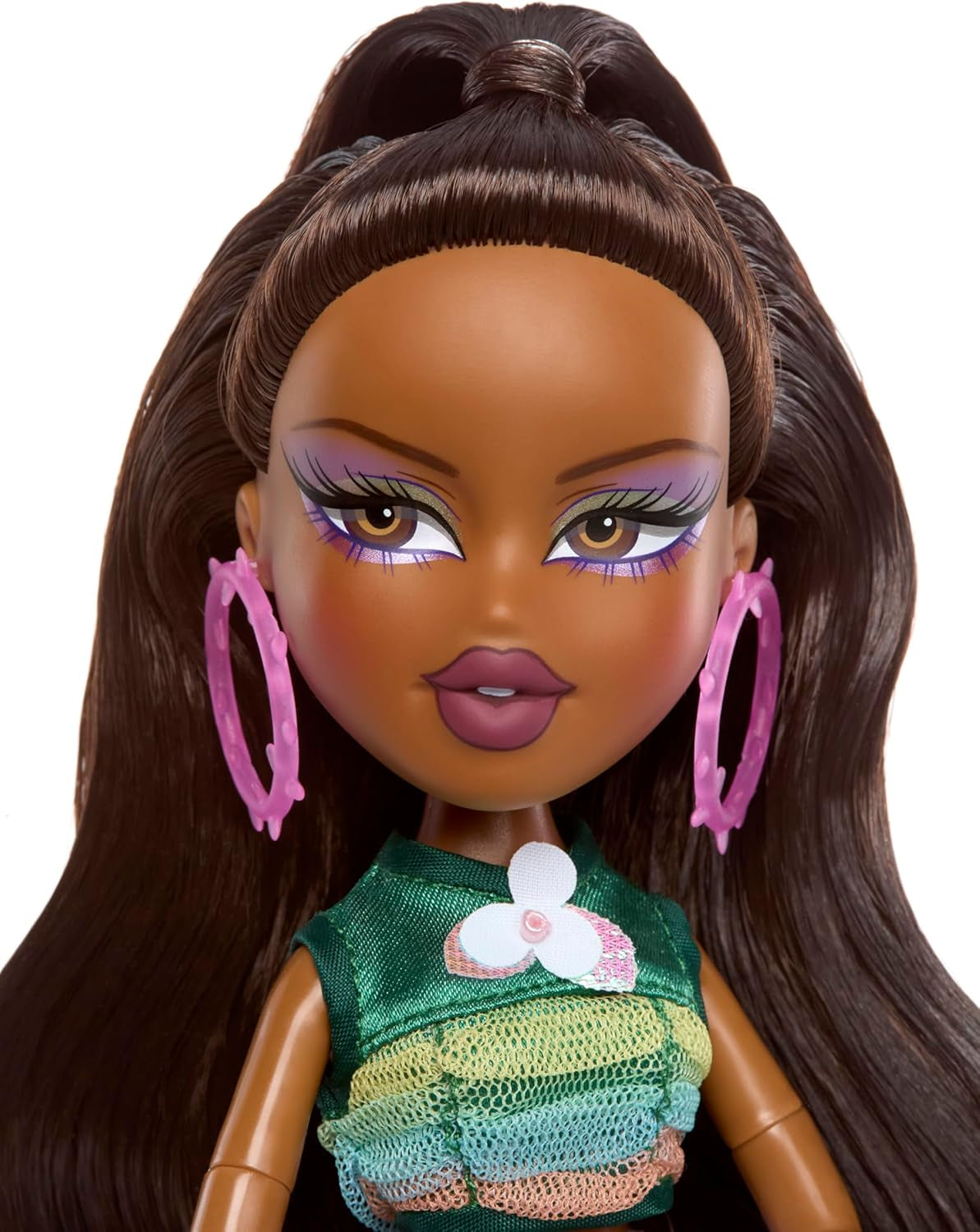 Bratz Fashion Pixiez Sasha Doll - Fantastique poupée de collection avec de la vraie mode et des accessoires, des ailes qui se transforment en bague