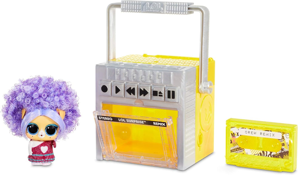 Mdr Surprise ! 567080E7C Remix Pets - Objet de collection - 9 surprises avec cheveux naturels, accessoires et paroles surprises