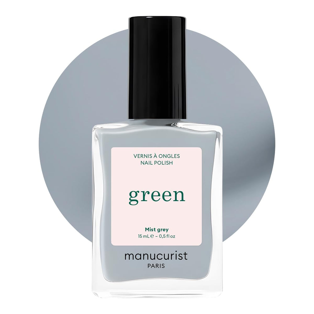 Manucurist Green - Vernis à ongles Rosy Beige Shell Beige - Vernis à ongles à séchage rapide - Ongles DIY - Vegan 12-Free - À base de plantes - Vernis à ongles - Fabriqué en France