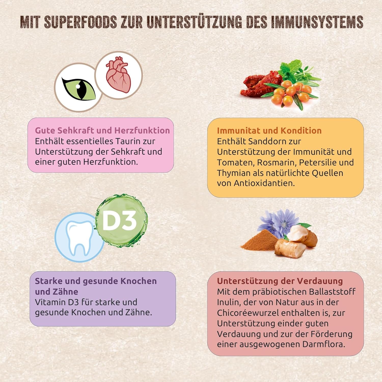 Shelma Nourriture humide pour chats Megapack au bœuf, dinde, poulet et canard - Aliment complet sans céréales à haute teneur en viande - 40 x 85 g (3,4 kg)