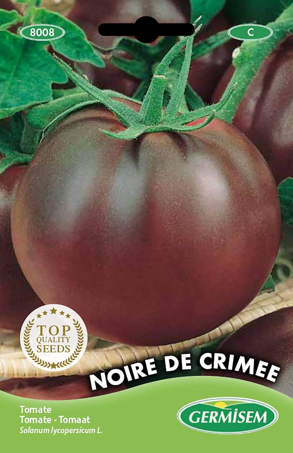 Tomate NOIRE DE CRIMÉE, Mehrfarbig, EC8008
