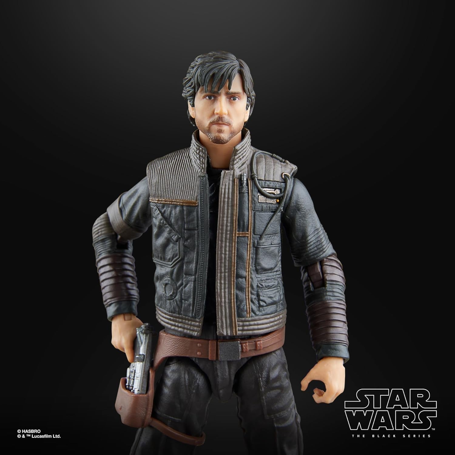 Star Wars Seria Neagră Cassian Andor Andor Figura de acțiune de colecționat, 15 cm Action figures Naty Shop