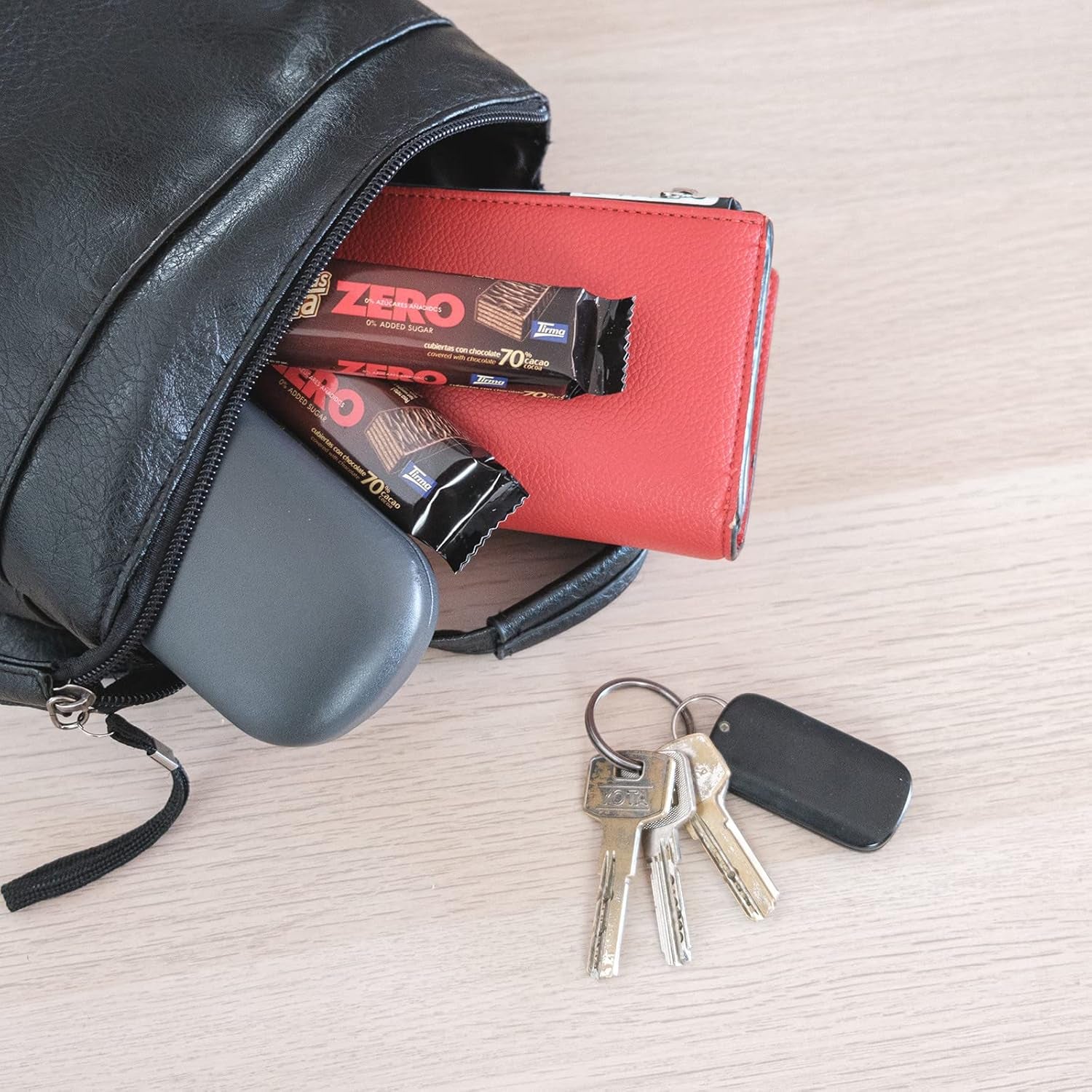 Gaufres au chocolat noir Tirma 70% cacao | Sans sucre ajouté | Convient aux régimes céto | Faible teneur en glucides | Pour les diabétiques Gaufrettes au chocolat Multi Pack | 3 pièces | 64,5g