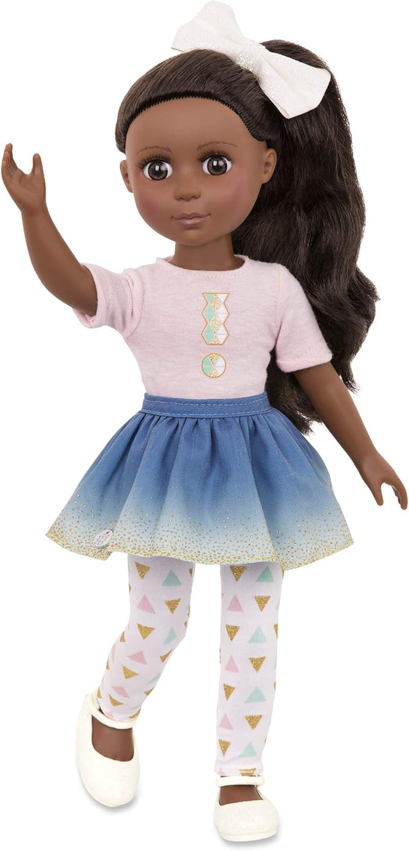 Glitter Girls - Lacy - 36 cm Modepuppe - Blondes Haar & Violette Augen - Poseable Arme & Beine - Einhorn-Eiscreme-Outfit - 3 Jahre +