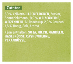 Dr. Oetker Vitalis Classic Crispy Muesli : Grand paquet de muesli croustillant pour petit-déjeuner aux raisins secs, 1 paquet, 1,5 kg