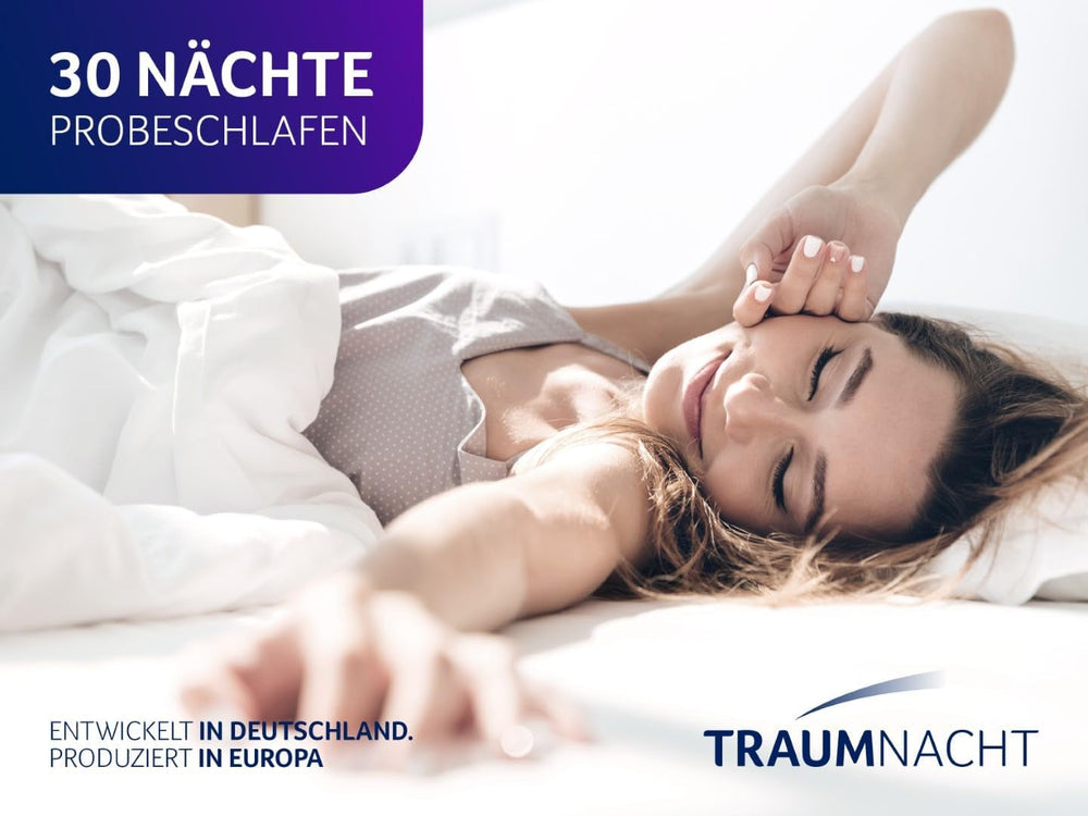 Oreiller Traumnacht à l'aloe vera avec housse confortable en microfibre douce et velours, 40X80 cm, certifié Oeko-Tex, produit selon la norme de qualité allemande Oreillers standard Naty Shop