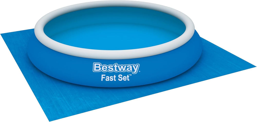 Folie de sol Bestway PE 488 x 488 cm, albastră, pătrată
