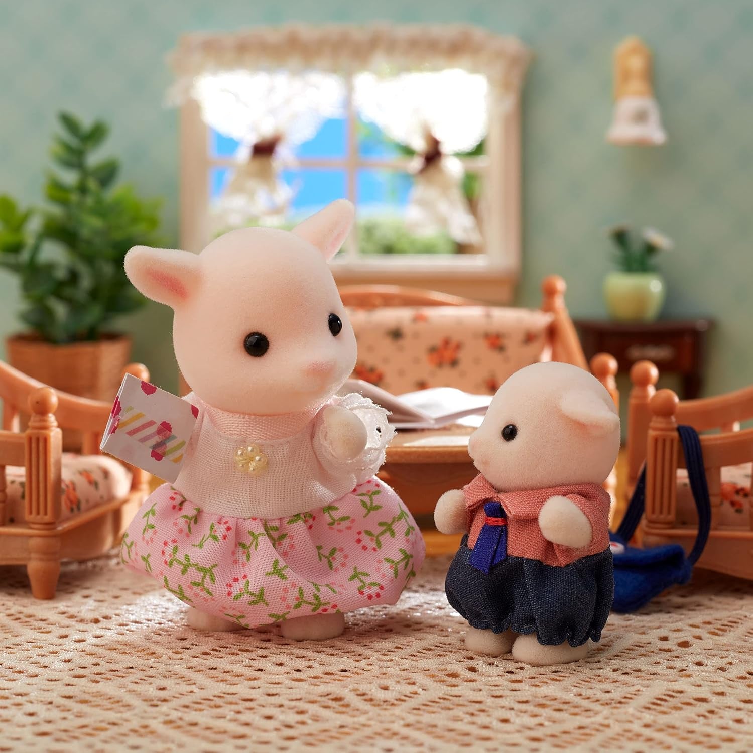 Sylvanian Families 5622 Famille de chèvres - Figurines de maison de poupée
