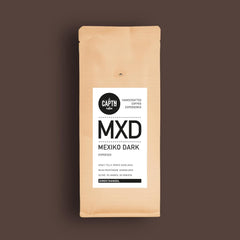 CAPTN Café MEXIKO FONCÉ Espressobohnen 1kg | Kräftig, Haselnuss, Chocolat | Ganze Bohne I Idéal pour les véhicules entièrement automatiques et Siebträger [Direkthandel]