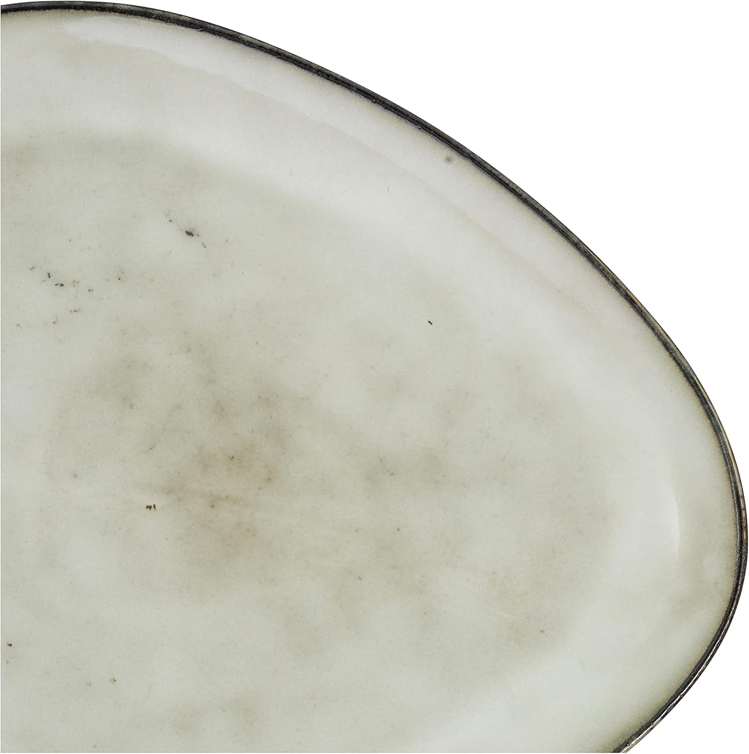 CreaTable, 23769, Série CLOUDY, Sable, Service de table 10 pièces, Service combiné en porcelaine, Passe au lave-vaisselle et au micro-ondes, Fabrication de qualité