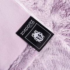 Pătură Reborn Bliss - Pătură confortabilă din blană artificială - Pătură din blană artificială pufoasă și luxoasă cu spate neted - 140X190 Cm - 310 Rose - De "Zoeppritz since 1828" Paturi si Cuverturi 'zoeppritz since 1828'