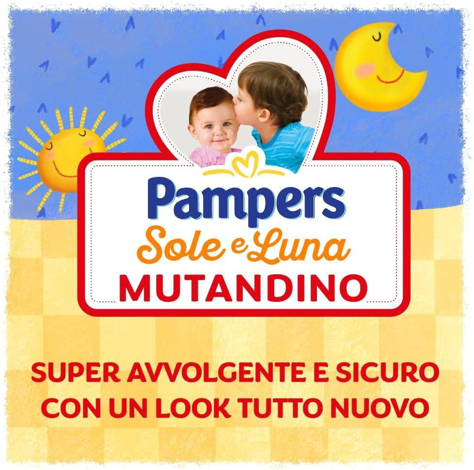 Couche Pampers Sole e Luna Maxi, taille 4 (8-15 kg), 60 couches